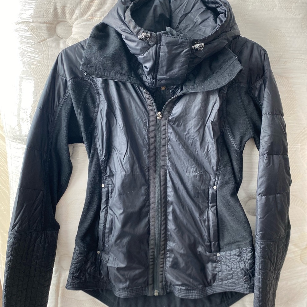 Black athletic jacket